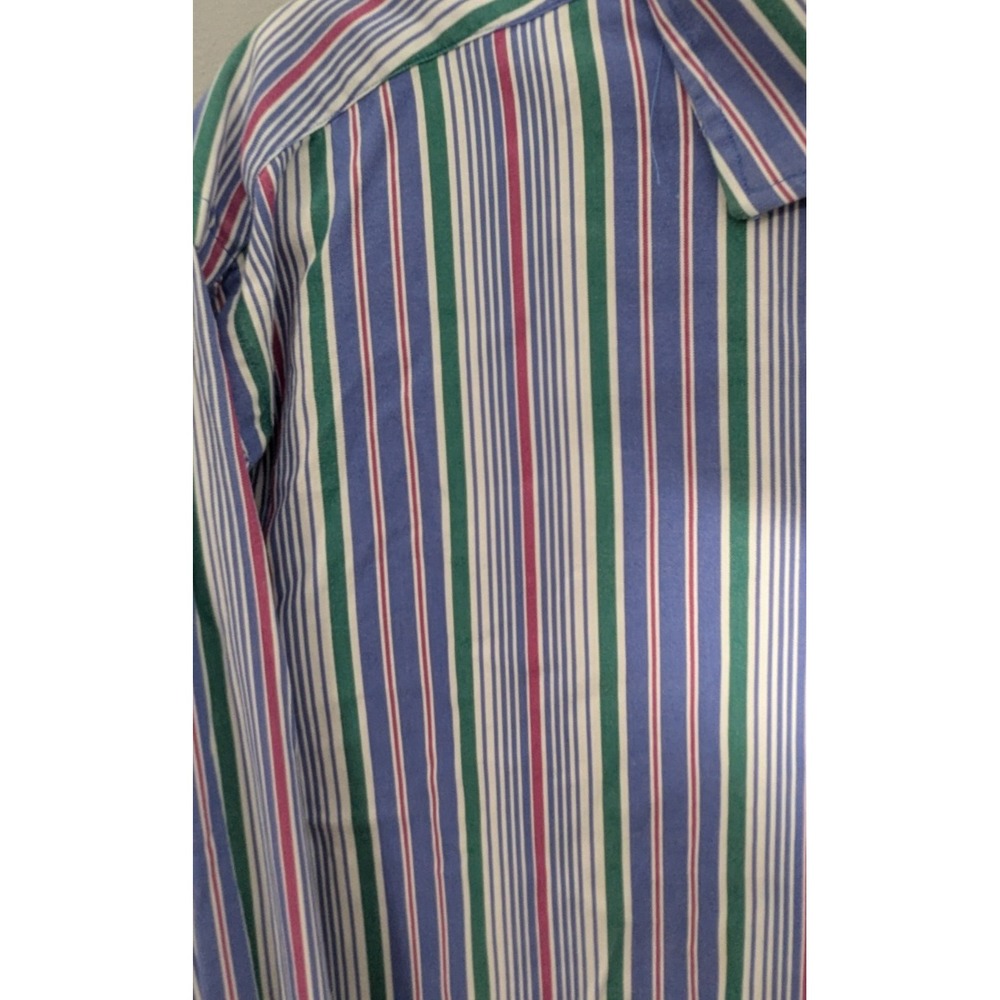 Polo Ralph Lauren Estate Sport Shirt Mens XL Multicolor Stripped Preppy Academia - Picture 3 of 6